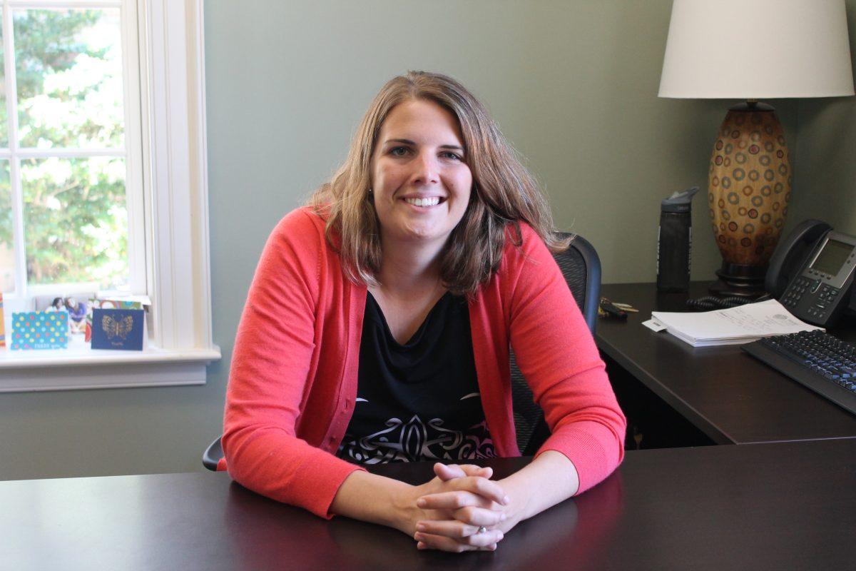 Emily Long, Student Activities Director. 

Photo by Lesly Luna. 