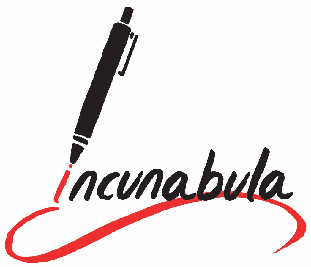 Incunabula’s new logo, designed by Sara Tolbert, C’16.

