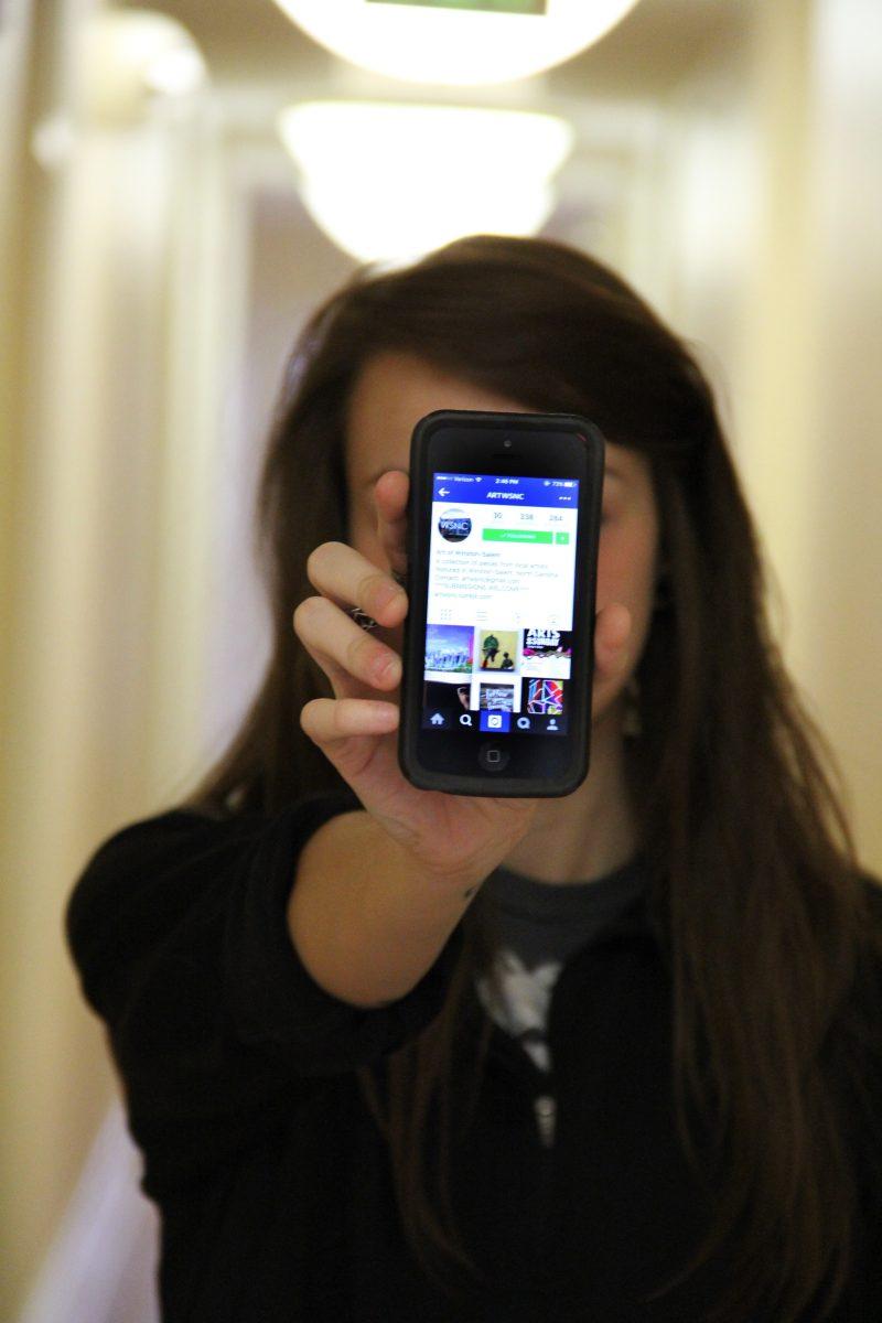 Student Creates Art Blog for Winston-Salem