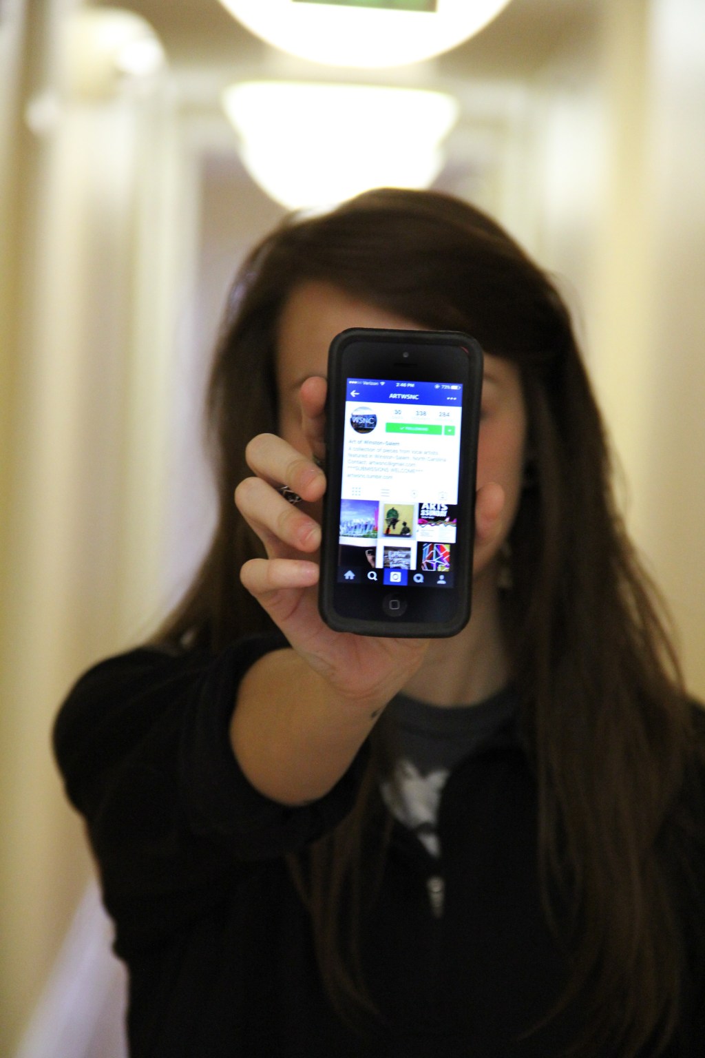 Student Creates Art Blog for&nbsp;Winston-Salem