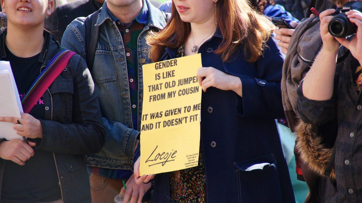 See: https://www.facebook.com/events/501459483222848/

A rally in Washington, DC in support of the equal health and livelihood of trans people, that included basic information about trans health issues and stories of denied / inappropriate care, as well as hope for the future