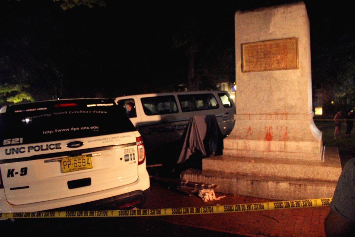UNC Chapel Hill ‘Silent Sam’ faces uncertain fate