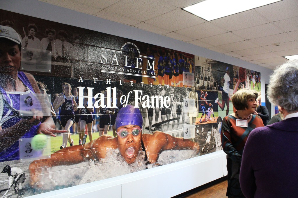 Inaugurating the Salem Academy and College Athletic Hall of Fame