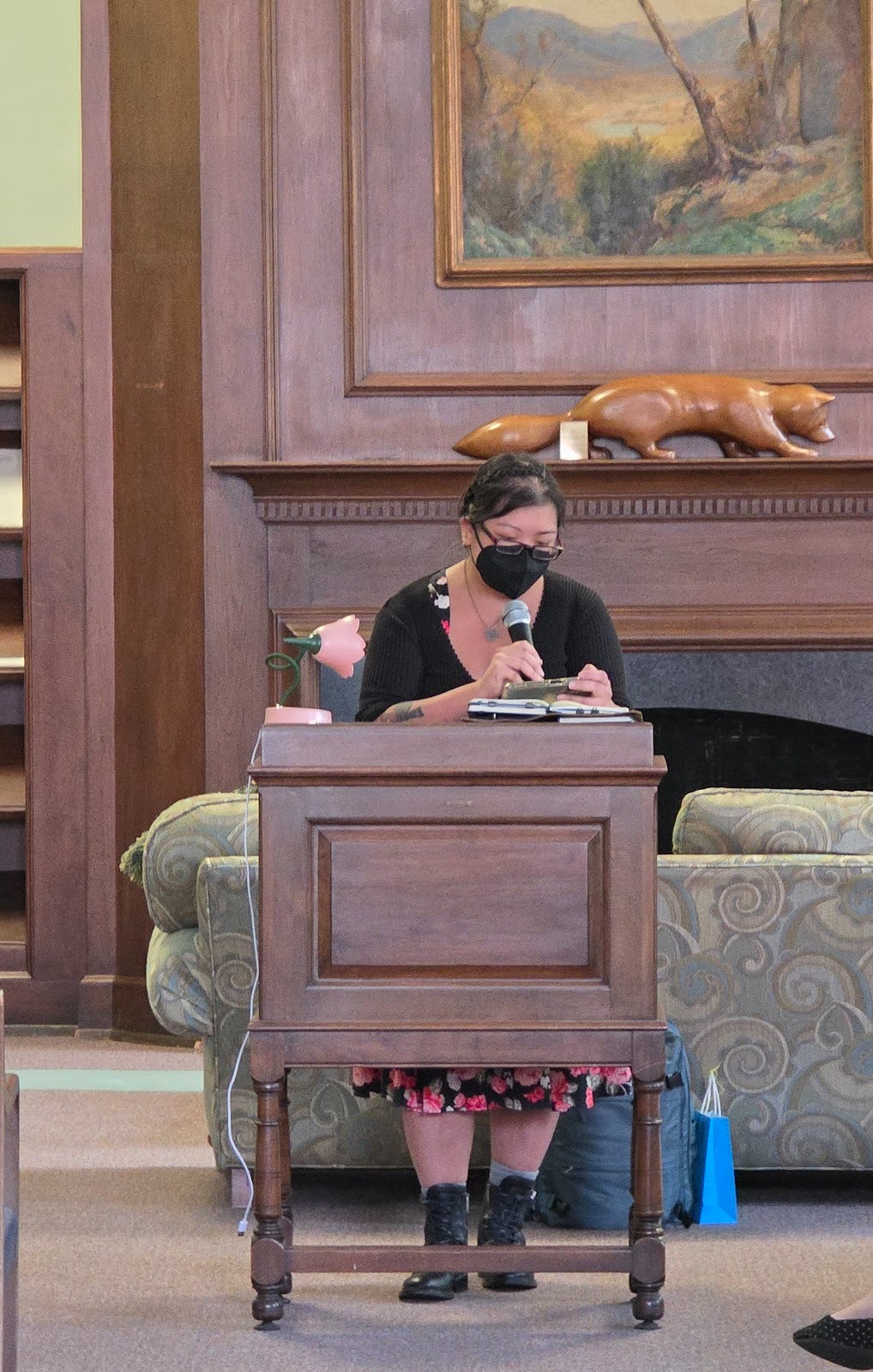 Author, Nghi Vo, Visits Salem