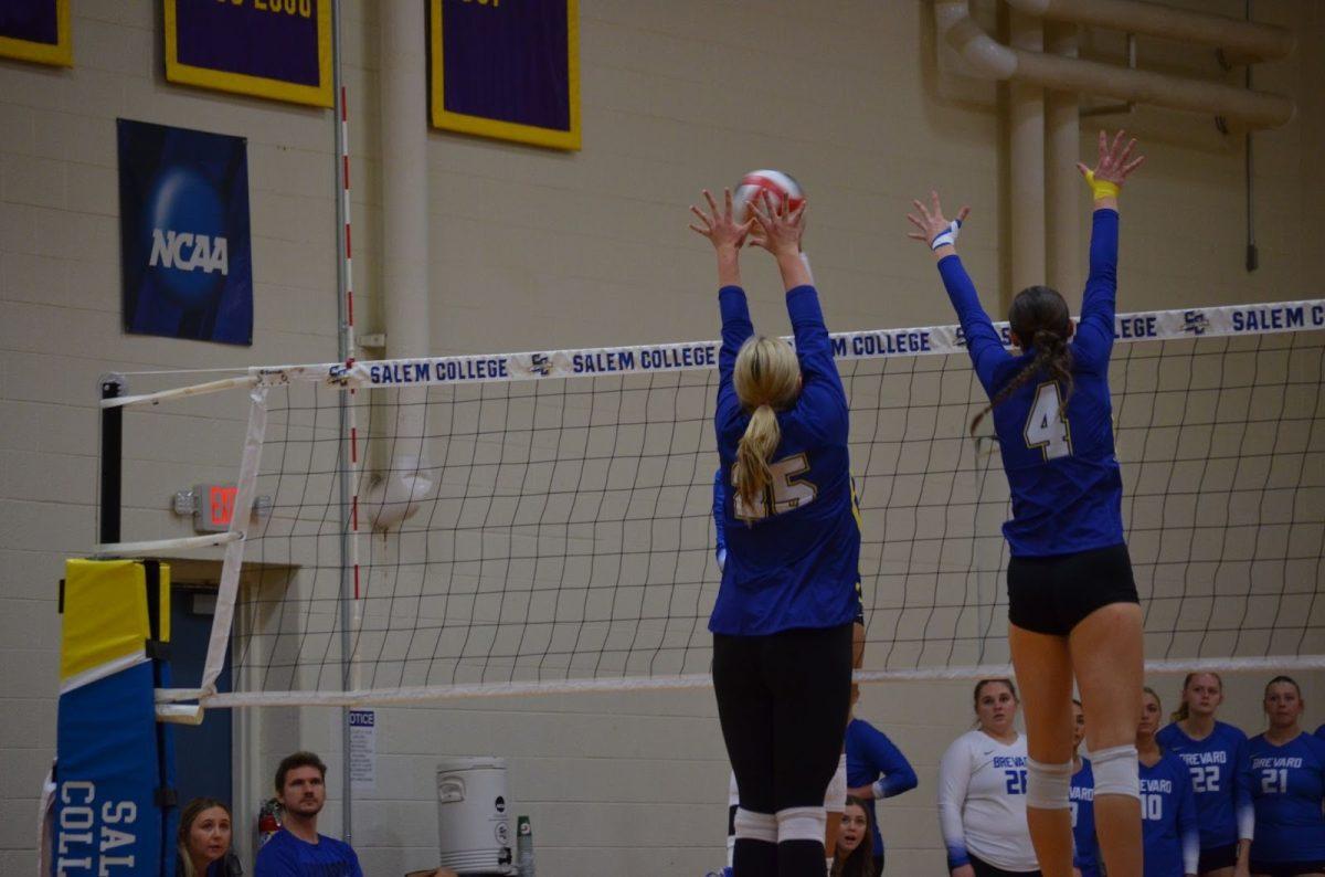 Spirits Volleyball Clean Sweep Against Brevard College