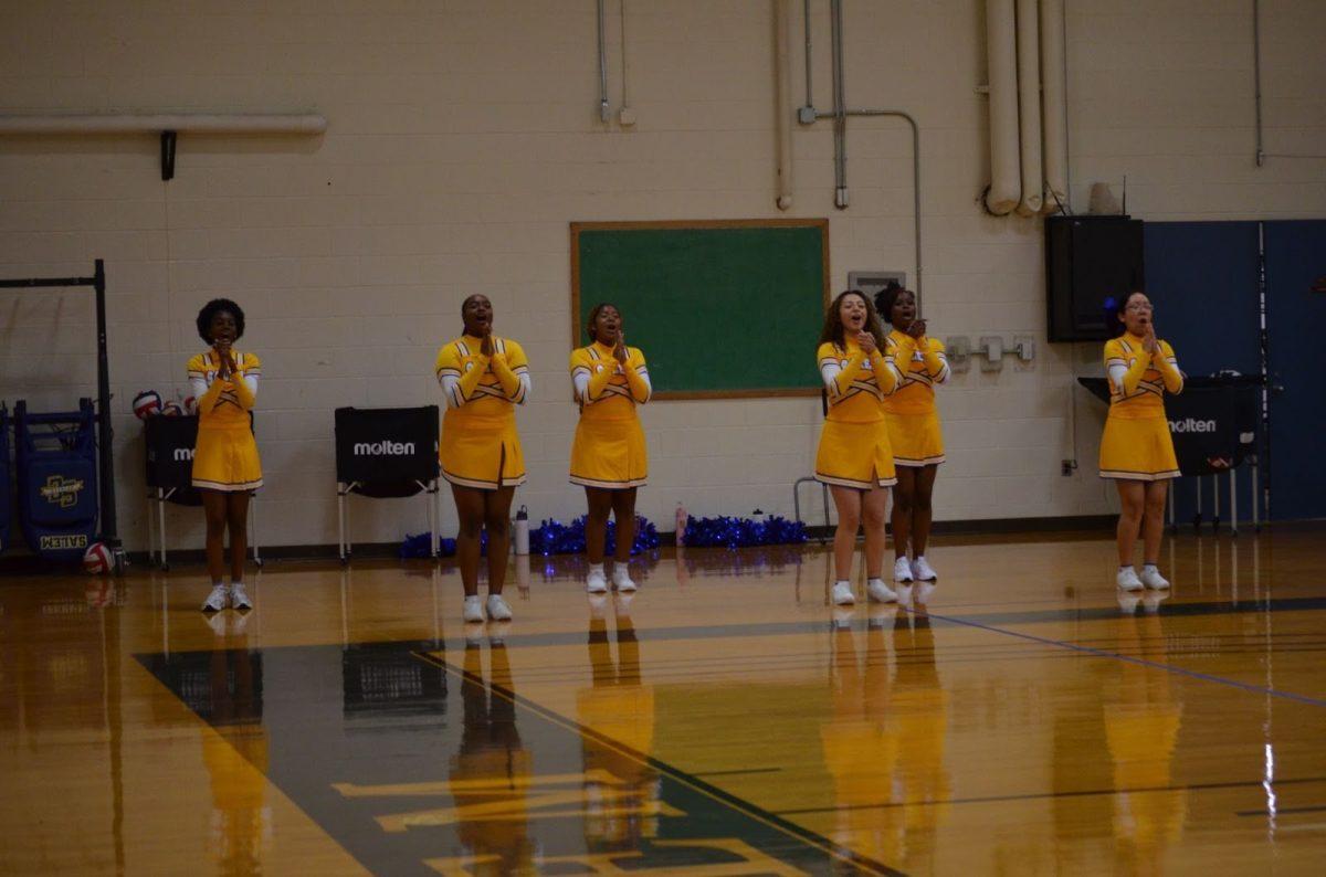 Salem Cheerleaders Bring the Spirit In and Out of Games