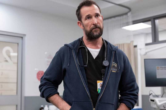 Caption: Noah Wyle stars in HBO’s “The Pitt” as Dr. Michael “Robby” Robinavich, the senior attending physician.

