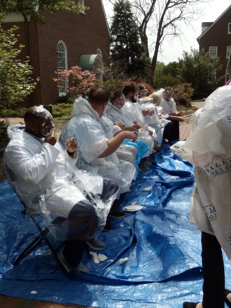 Faculty and Staff Get Pied!